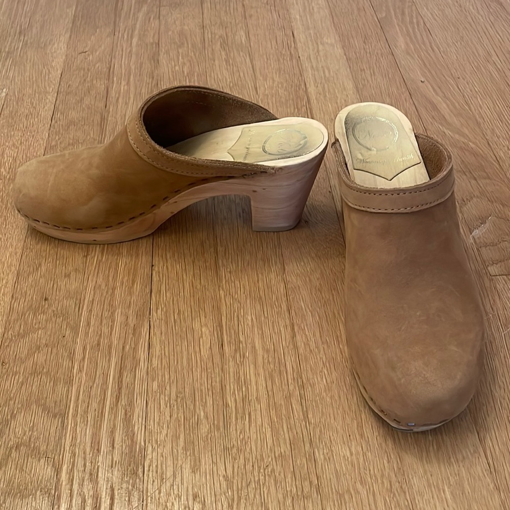 No.6 Old School Clog High Heel sz 39